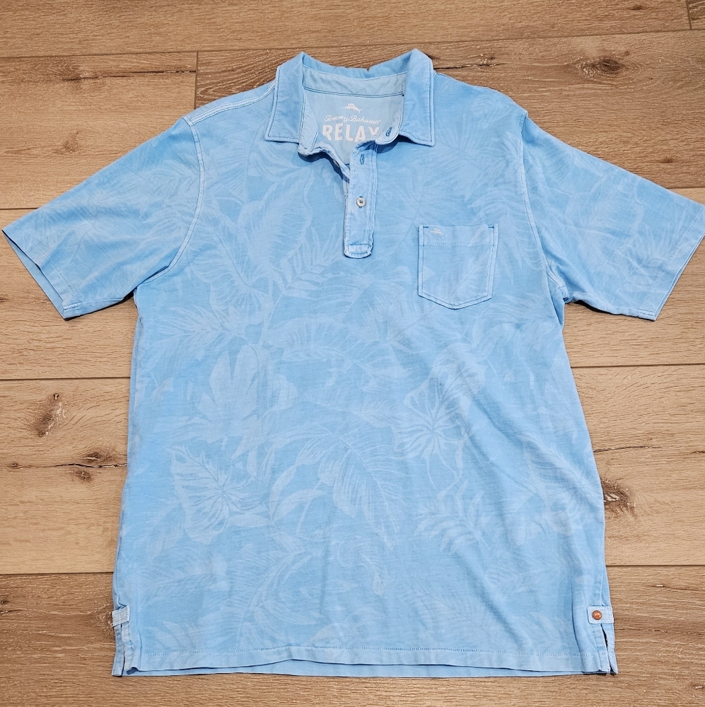 Tommy Bahama Blue Polo